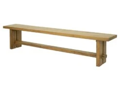 Banc De Salle à Manger En Teck - Coloris : Naturel - LENIDA -Mobilier De Restaurant banc 13147297