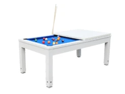 Table Transformable - Billard SNOOKER - Hauteur Ajustable - 207*114*79 Cm -Mobilier De Restaurant billard 300803