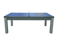 Table Transformable - Billard & Ping-pong BALTHAZAR - 213*112*81.5cm - Gris -Mobilier De Restaurant billard 381051