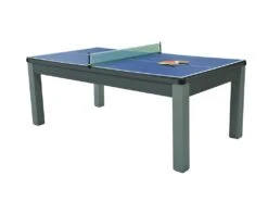 Table Transformable - Billard & Ping-pong BALTHAZAR - 213*112*81.5cm - Gris -Mobilier De Restaurant billard 381053