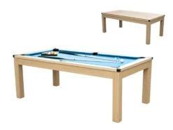 Table Transformable - Billard & Ping-pong BALTHAZAR - 213*112*81.5cm - Bleu 13 Table Transformable - Billard & Ping-pong BALTHAZAR - 213*112*81.5cm - Bleu -Mobilier De Restaurant billard 405197