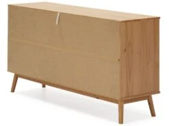 Buffet Bruce 3 Tiroirs Et 2 Portes , Bois Massif, 140 Cm Largeur -Mobilier De Restaurant buffet 10403291
