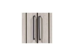 Argentier 4 Portes Chêne Blanchi à LEDs - LIERRE -Mobilier De Restaurant buffet 11127659