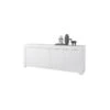Buffet 4 Portes Blanc Mat - PISE