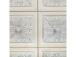 Commode Buffet Blanche À 6 Tiroirs Pour Vos Rangement, Dimensions Rangement. 64x34x94 -Mobilier De Restaurant buffet 13047613