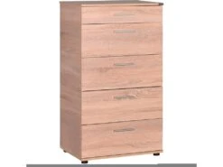 Mobilier De Restaurant 37 Buffet Meuble Sonoma Avec 100% Aggloméré Plaqué En Mélamine. 60x108x44