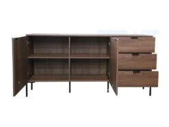 VANCOUVER - Buffet En Bois Vintage Avec 2 Placards Et 3 Tiroirs -Mobilier De Restaurant buffet 15001933