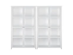 May Vitrine 4 Portes Blanc.