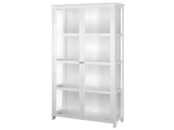 May Vitrine 4 Portes Blanc. -Mobilier De Restaurant buffet 15073743