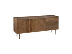 Buffet 2 Portes 3 Tiroirs Bois Brut - PAOLI