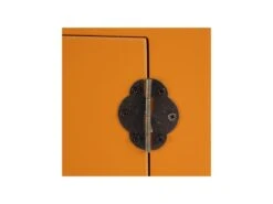 Meuble D'entrée 2 Portes, 8 Tiroirs Orange Meuble Chinois - PEKIN -Mobilier De Restaurant buffet 17623967