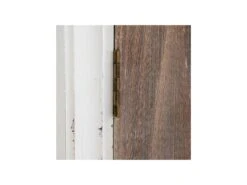 Meuble D'entrée 2 Portes Marron/Blanc - SARUTI -Mobilier De Restaurant buffet 17624709