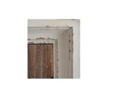 Meuble D'entrée 2 Portes Marron/Blanc - SARUTI -Mobilier De Restaurant buffet 17624713