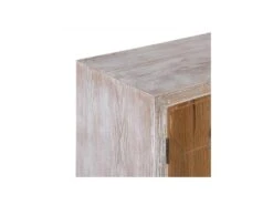 Buffet 1 Niche 2 Portes 2 Tiroirs Bois Blanchi - PATY -Mobilier De Restaurant buffet 17625131