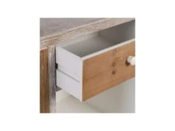 Buffet 1 Niche 2 Portes 2 Tiroirs Bois Blanchi - PATY -Mobilier De Restaurant buffet 17625133