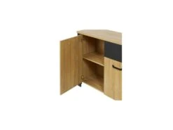 Buffet 4 Portes 1 Tiroir Chêne Naturel/Noir- ARTEMIS 10 Buffet 4 Portes 1 Tiroir Chêne Naturel/Noir- ARTEMIS -Mobilier De Restaurant buffet 17635515