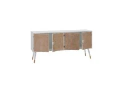 Buffet 4 Portes Bois Massif/Blanc - FLORETTE 9 Buffet 4 Portes Bois Massif/Blanc - FLORETTE -Mobilier De Restaurant buffet 17788605