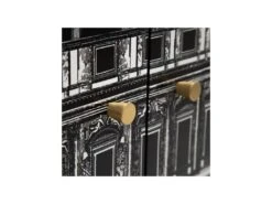 Buffet 3 Portes Blanc & Noir/Bois - VINTA -Mobilier De Restaurant buffet 17788657