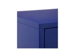 Armoire De Salon 2 Portes Bleu électrique - NUITA 10 Armoire De Salon 2 Portes Bleu électrique - NUITA -Mobilier De Restaurant buffet 17789027