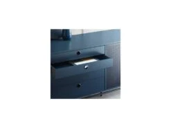 Buffet 2 Portes 4 Tiroirs Bleu/Noir - TEULAT PUNTO 11 Buffet 2 Portes 4 Tiroirs Bleu/Noir - TEULAT PUNTO -Mobilier De Restaurant buffet 18001043