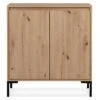 Buffet 2 Portes 1 Étagère L81 Cm - Plock