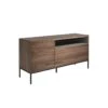 Buffet En Bois De Noyer Et Gris 3226 ANGEL CERDA