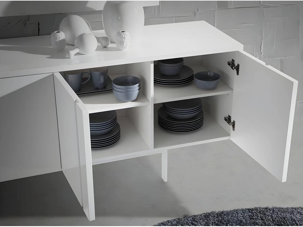 Buffet Et Acier Blanc 3112 ANGEL CERDA 8 Buffet Et Acier Blanc 3112 ANGEL CERDA – Image 8