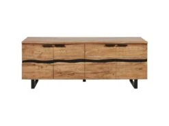 Buffet 4 Portes En Bois "Malo" 200cm Marron
