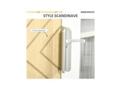 Buffet Design ULRICH Blanc Et Bois -Mobilier De Restaurant buffet 19194093