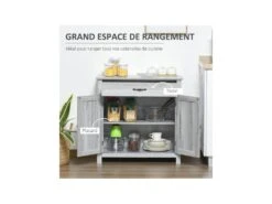 Buffet 2 Portes MARY Gris Clair 13 Buffet 2 Portes MARY Gris Clair -Mobilier De Restaurant buffet 19194137