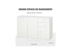 Commode Buffet NINO Blanche -Mobilier De Restaurant buffet 19194287