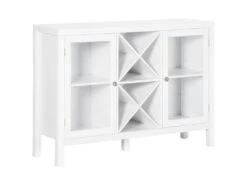 Buffet Vitré PAVEL Blanc