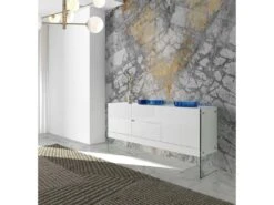 Buffet Bois Avec Latéraux En Verre 12 Buffet Bois Avec Latéraux En Verre -Mobilier De Restaurant buffet 21305903