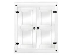Armoire 2 Portes En Pin Blanc