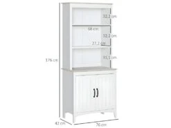 Buffet Haut SLIGO Blanc -Mobilier De Restaurant buffet 21987467