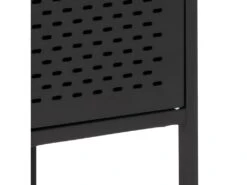 Newcastle Vitrine Avec 2 Portes, Grillagées En Métal Noir. -Mobilier De Restaurant buffet 22047545