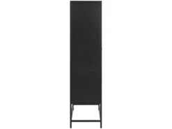 Newcastle Vitrine Avec 2 Portes, Grillagées En Métal Noir. -Mobilier De Restaurant buffet 22047547