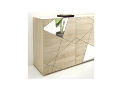 Buffet 3 Portes Finition Chêne - METRIA -Mobilier De Restaurant buffet 22677143