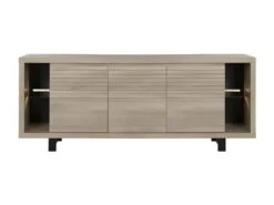 Buffet 3 Portes 4 Niches Clay Chêne Clair - Naturel Clair -Mobilier De Restaurant buffet 22925409