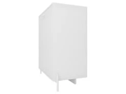 Buffet Blanc 2 Portes 3 Niches Pieds Métal Ronds 9 Buffet Blanc 2 Portes 3 Niches Pieds Métal Ronds -Mobilier De Restaurant buffet 22969935