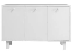 Buffet Blanc 3 Portes 3 Niches HI -Mobilier De Restaurant buffet 22969945