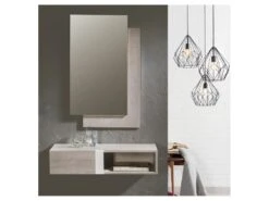 Meuble D'entrée 2 Tiroirs Chêne Clair - LAKO