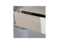 Meuble D'entrée 2 Tiroirs Chêne Clair - LAKO -Mobilier De Restaurant buffet 22993311