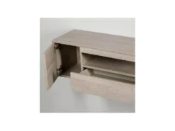 Meuble D'entrée 1 Porte 1 Tiroir Chêne Clair - GINO -Mobilier De Restaurant buffet 22993349