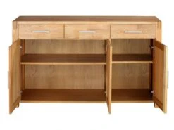 Buffet BROCELIANDE II - 3 Portes Et 3 Tiroirs - Chêne Huilé -Mobilier De Restaurant buffet 239443