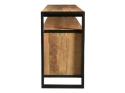 Buffet HARLEM - 2 Portes & 3 Tiroirs - Bois De Manguier & Métal -Mobilier De Restaurant buffet 295861