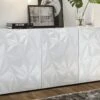 Buffet ERIS - 3 Portes - Blanc Laqué