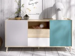 Buffet BICA - 2 Portes & 2 Tiroirs - Multicolores -Mobilier De Restaurant buffet 382173