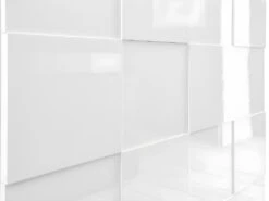 Buffet Haut CALISTO - 2 Portes - Blanc Laqué -Mobilier De Restaurant buffet 422261