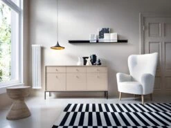 Buffet - 3 Tiroirs Et 3 Portes - Beige - BOGDAN